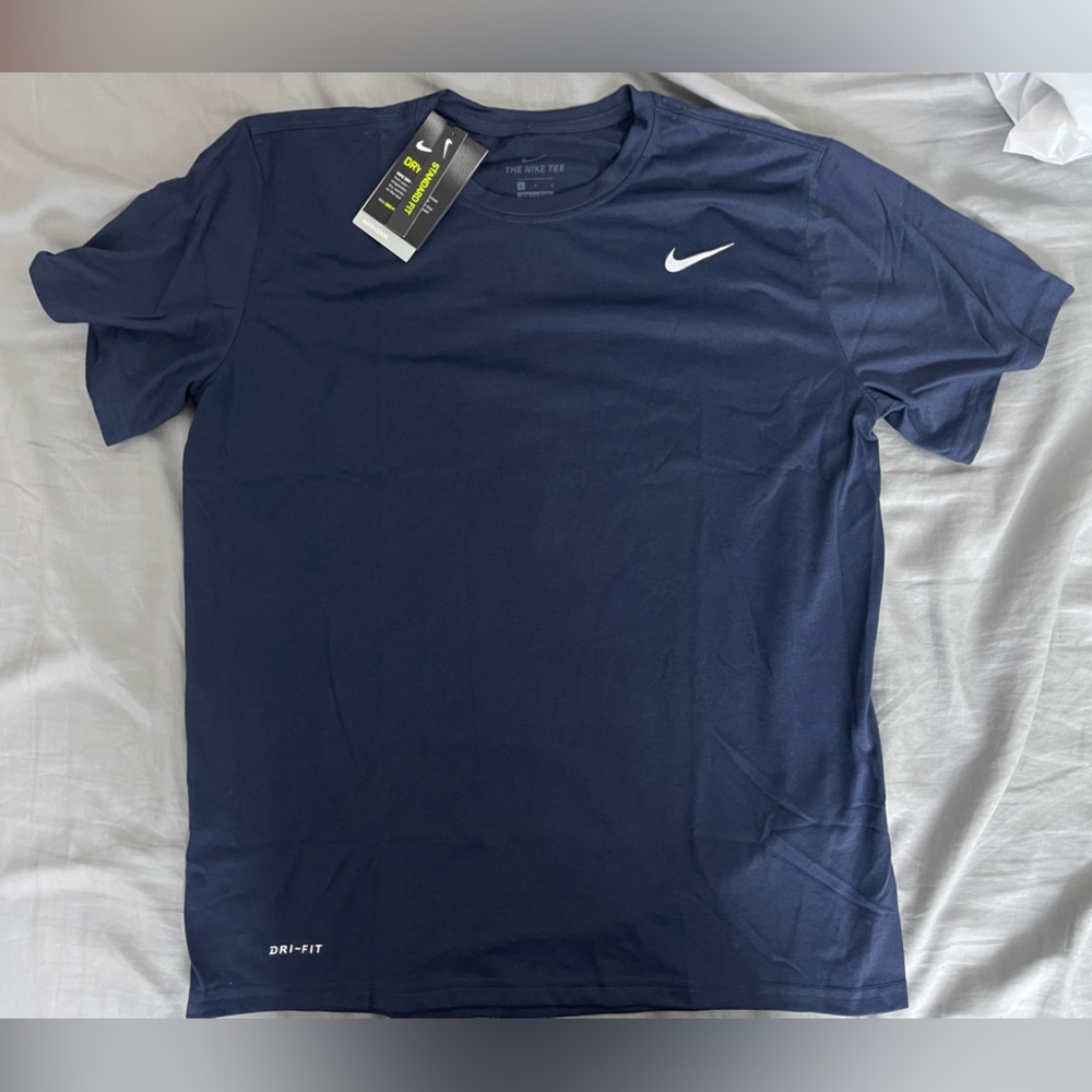 NIKE Navy Blue Men's Dri-FIT Legend 2.0 T Shirt